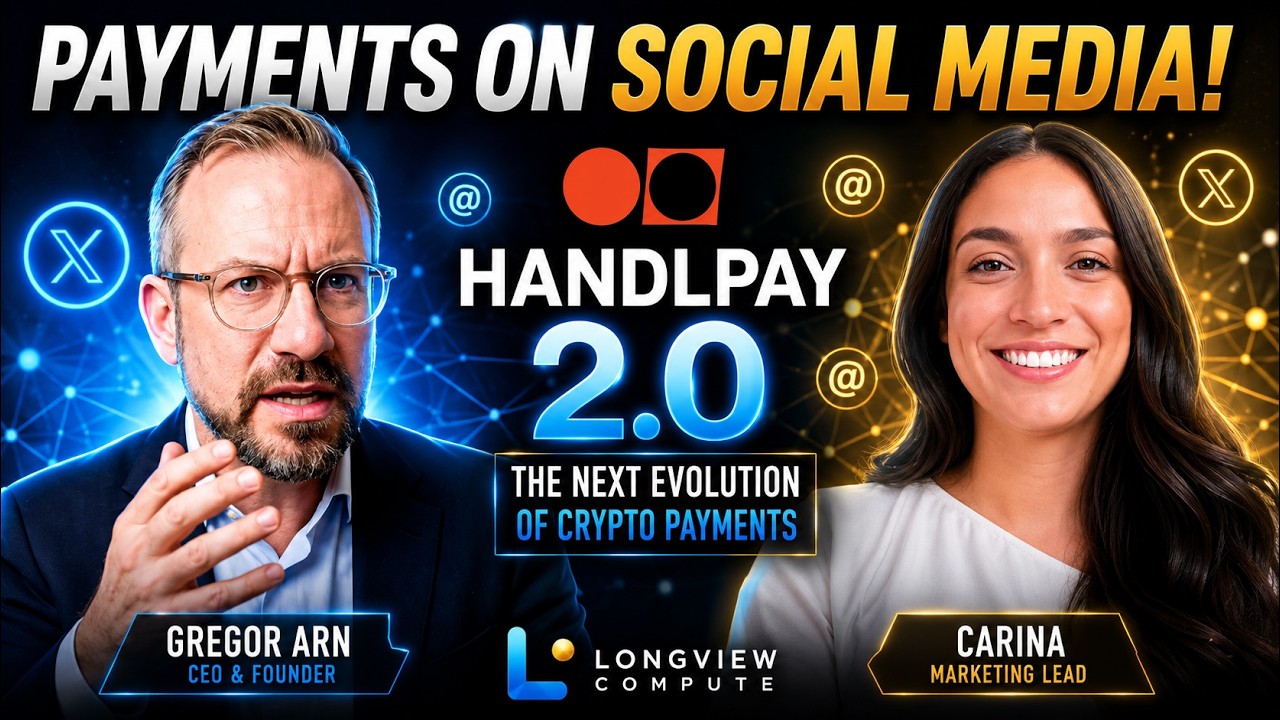 HandlPay 2.0 & The HANDL Token: Social Media Payments on Canton Network &mdash; Live with CEO Gregor Arn