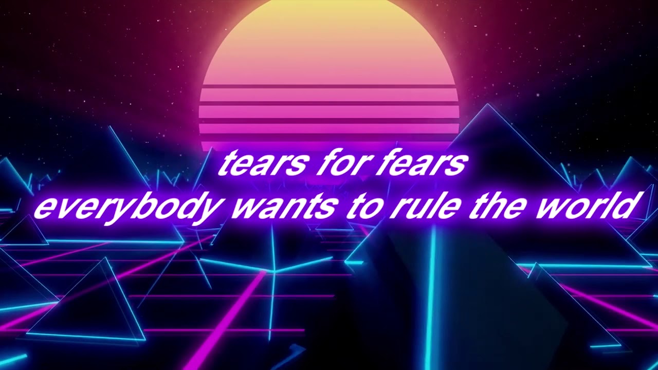 tears for fears - everybody wants to rule the world (sped up + reverb)