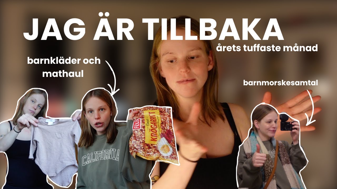JAG ÄR TILLBAKA | ÅRETS SISTA VLOGG