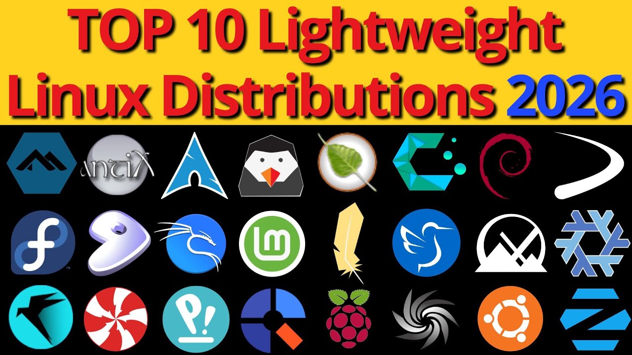 Top 10 Lightweight Linux Distributions (2026) – Benchmarked, Tested & Ranked #linux #top10