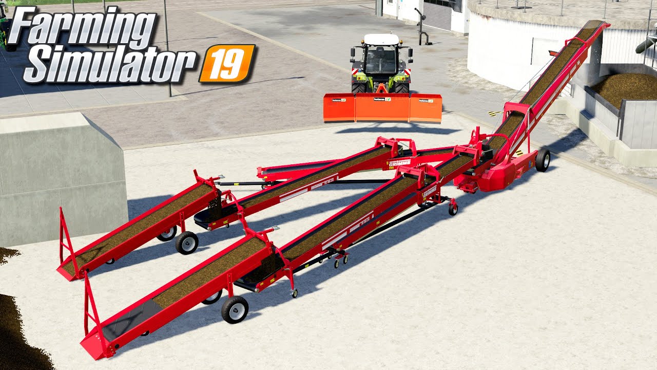 Sprzedaż kiszonki taśmociągami - Farming Simulator 19 | #138