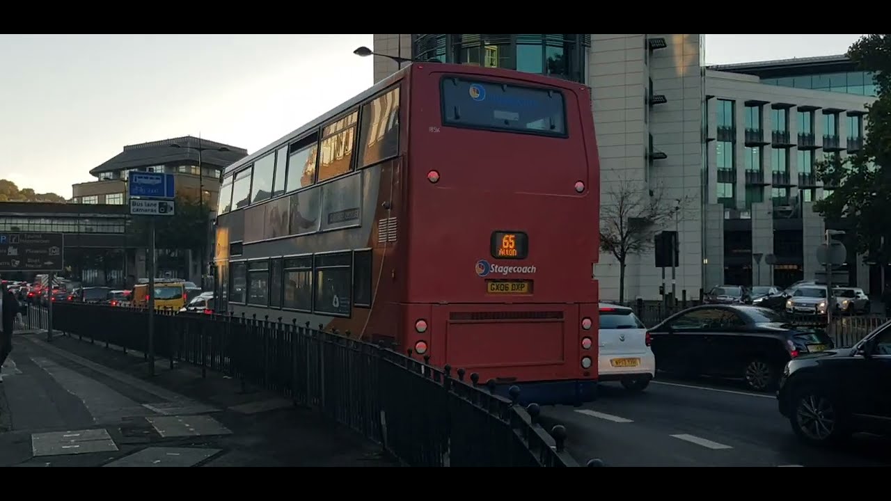 Here is the stagecoach bus 18516 on the number 65 in Guildford Thursday 20 October 2022