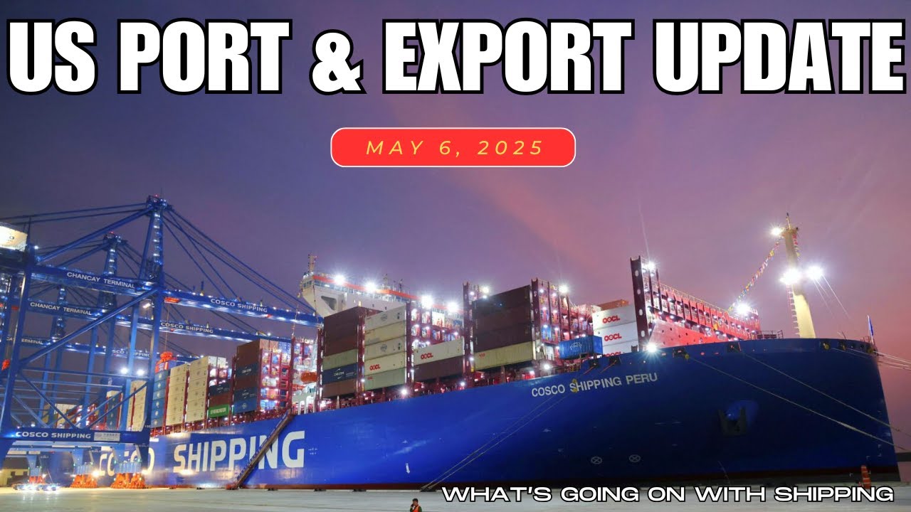 US Port & Export Update | Port Survey | Port LA & Savannah | Container Lines Realignment | Exports?