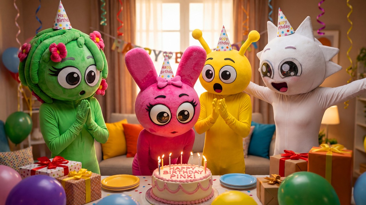 Wenda, Simon & Vineria Plan a Surprise Birthday for Pinki 🎂