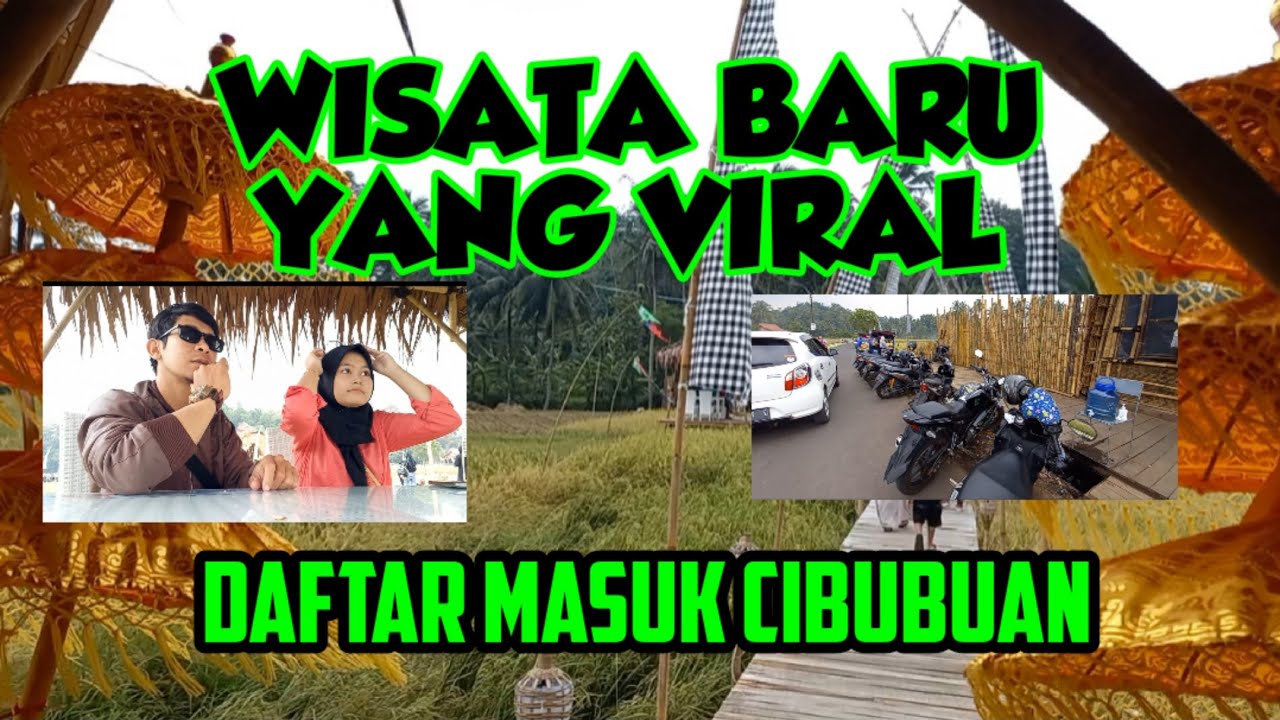 WISATA BARU CURUG OBEN  CIBUBUAN CONGGEANG SUMEDANG SUDAH DI BUKA PAMENDANGAN DI TENGAH SAWAH