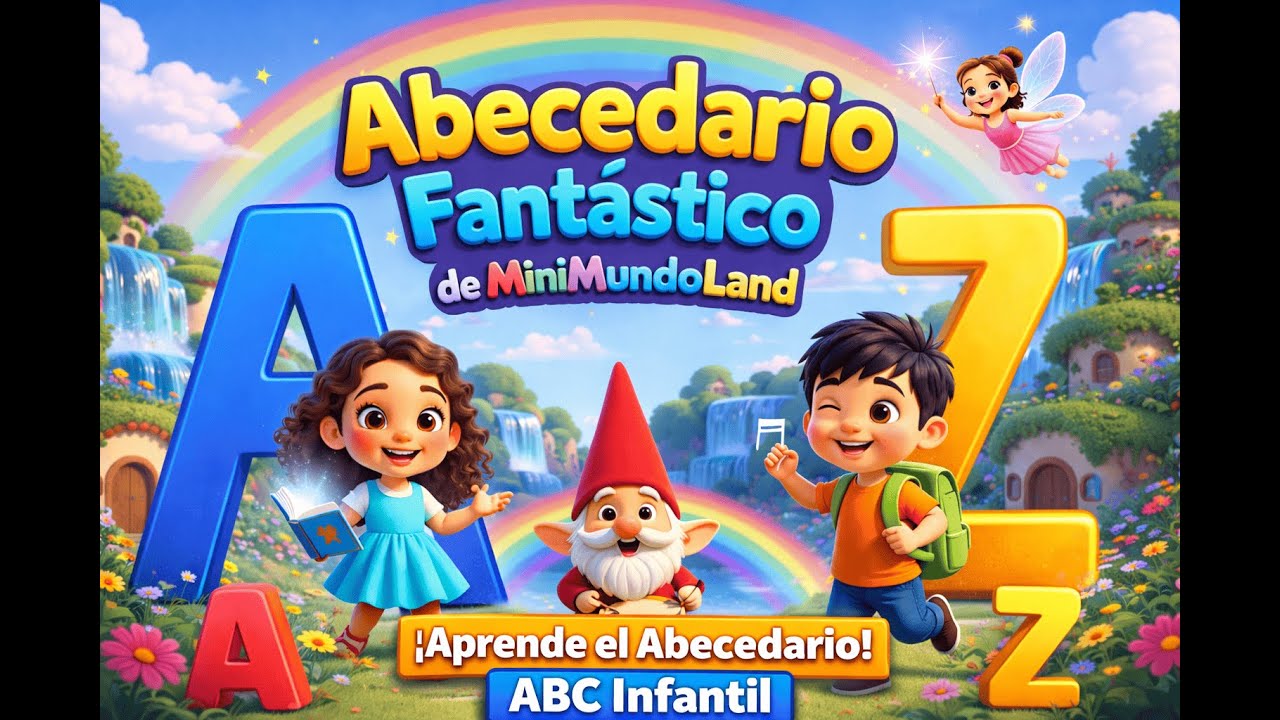 🔤 Canción del Abecedario | 🎵Canción Educativa para Niños | MiniMundoLand Music TV🌈
