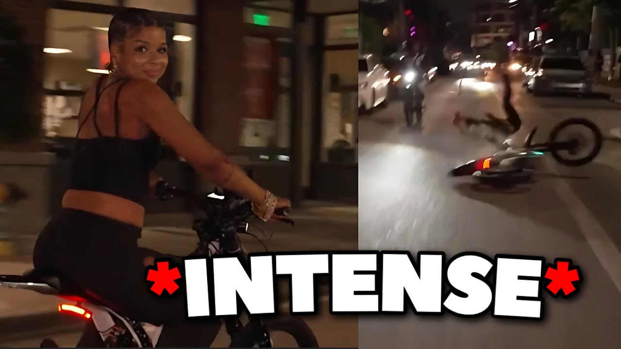 Chrisean Lost Control Of Her Dirt Bike While In Miami&hellip; **INTENSE**