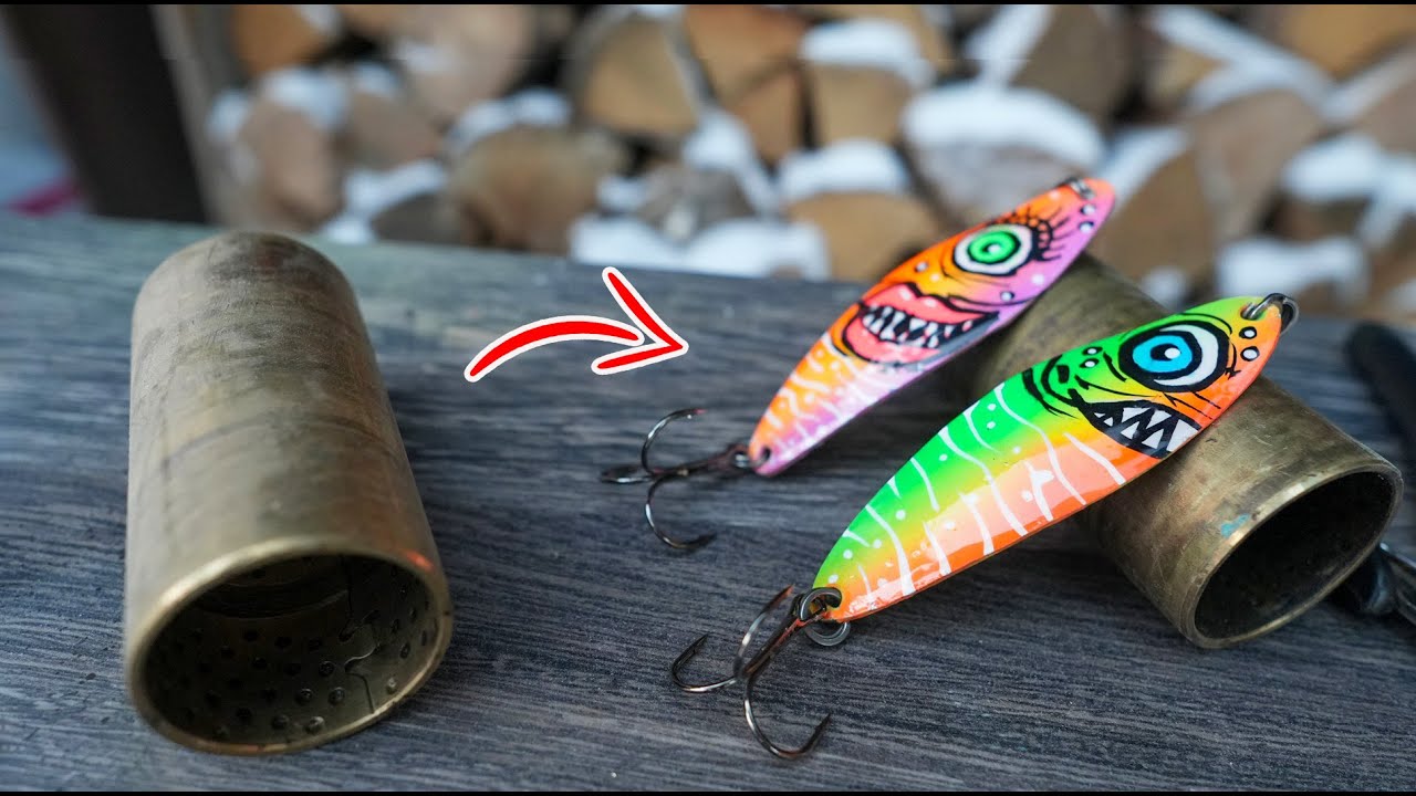 From Tube to Lure | Crazy Face Spoons: DIY Fishing Lure