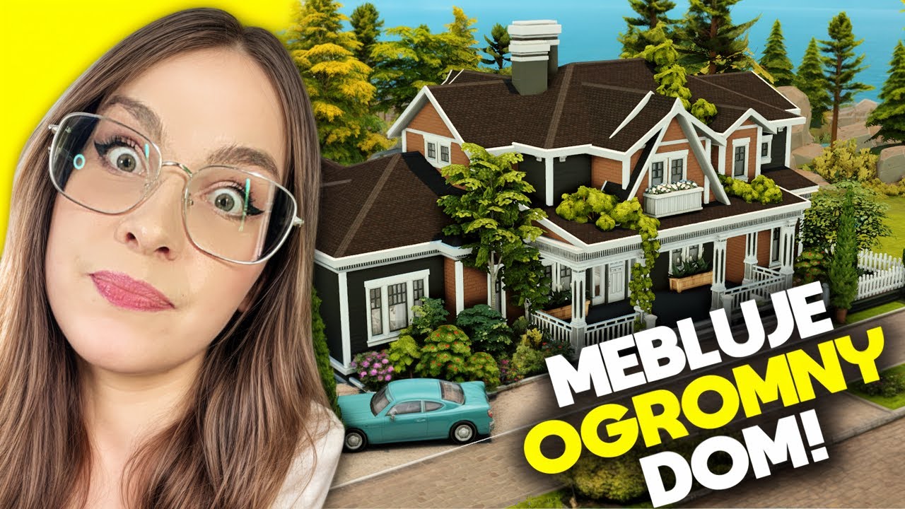 Mebluję OGROMNY dom w stylu USA! 🇺🇸✨ Pechowa budowa… część 1! 😭🏡