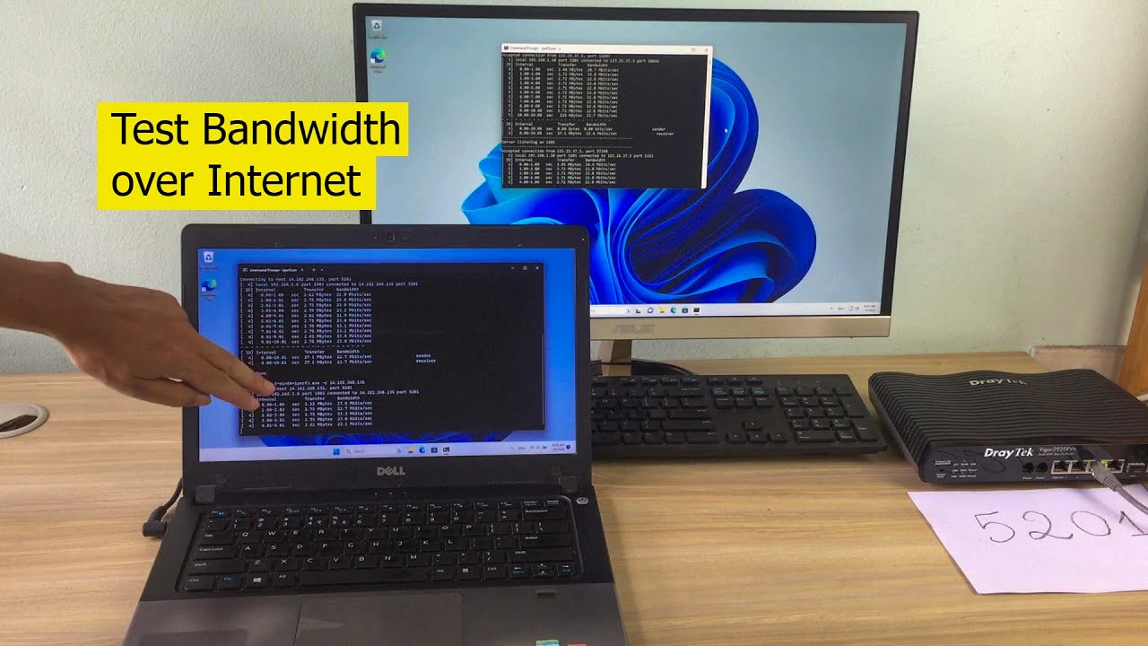 Iperf | Sprawdź przepustowość w Internecie