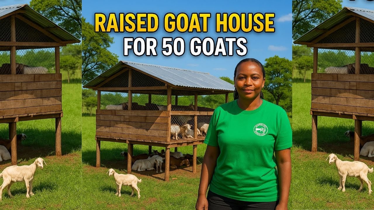 Building The PERFECT Raised Goat Structure From Scratch!