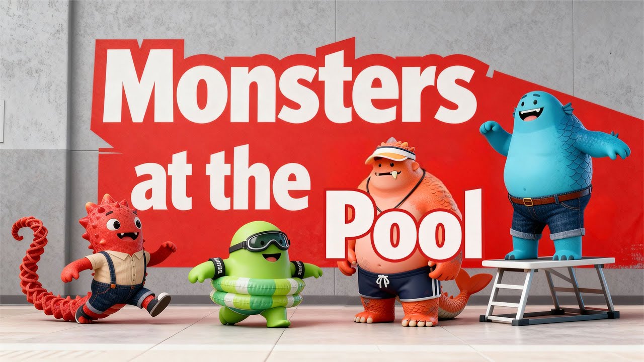 Monsters at the Pool