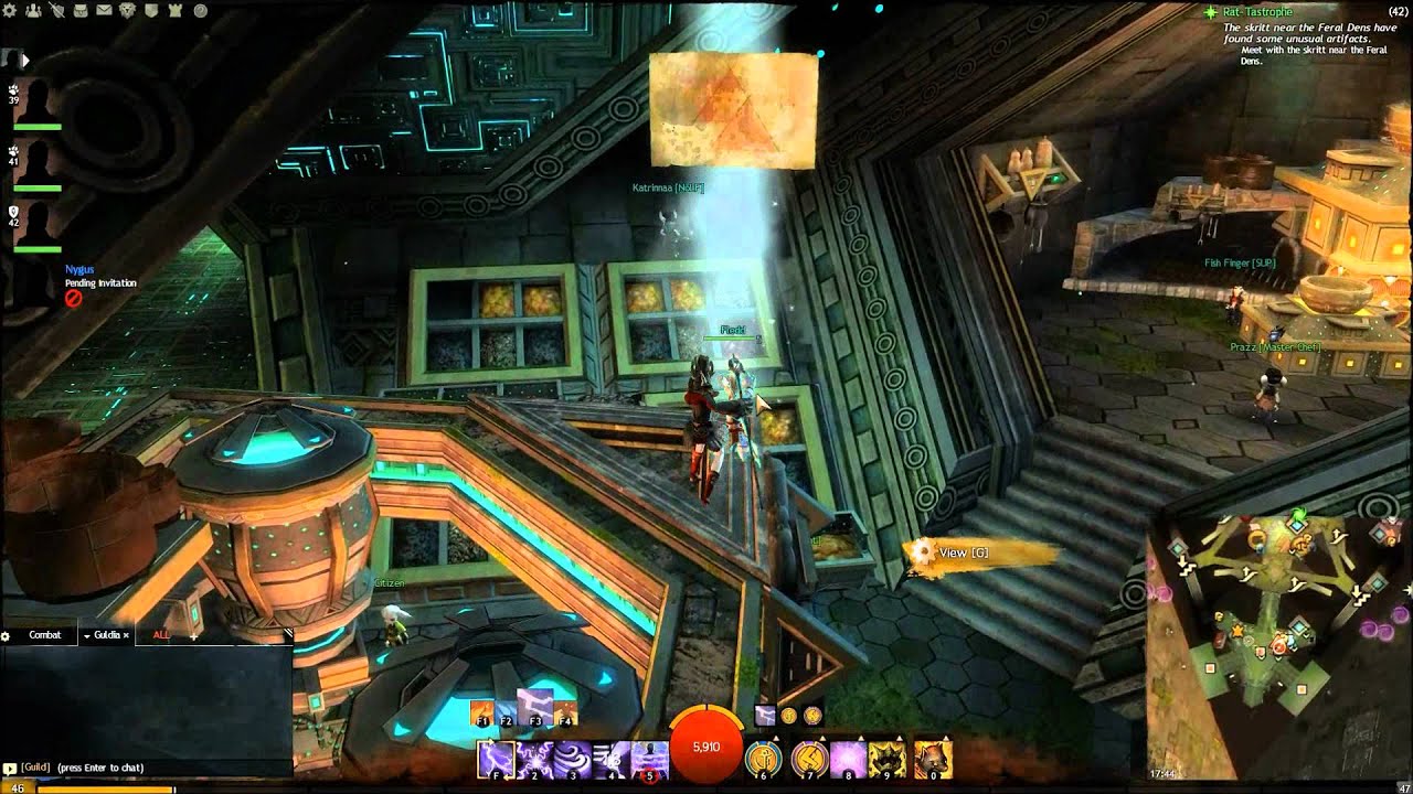 Guild Wars 2 - Rata Sum - Wszystkie Visty [All Vistas] 5/5