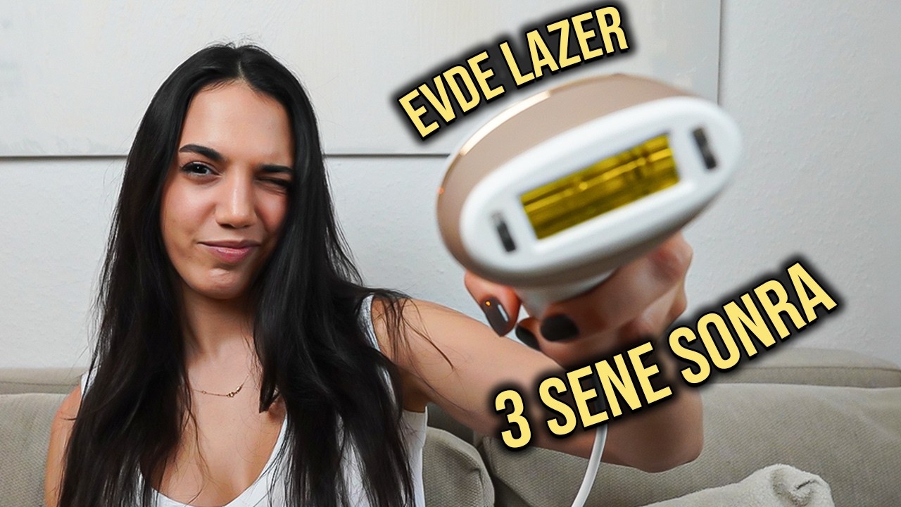 Evde lazerle 3 SENELİK tecrübemden bildiriyorum: tamamen bitirecek sanıp almayın..