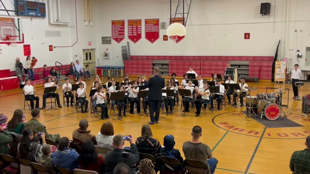 Quantico MHS Beginning Band - Holiday Rock arr. Chris Bernotas