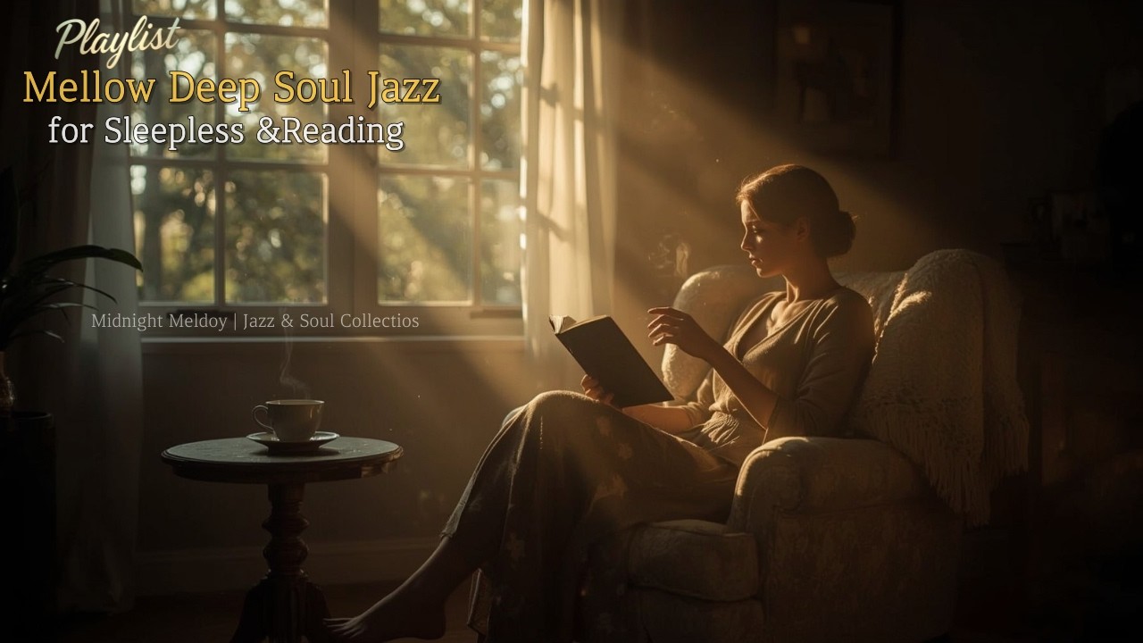 [Playlist] Mellow Deep Soul Jazz for Sleepless Afternoons :Reading & Focus Female Vocal