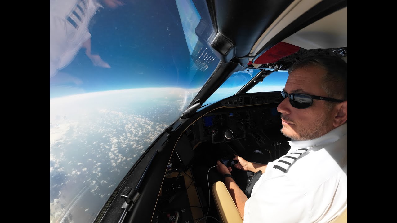 Landing in Punta Arenas, Chile with winds up to 87km/h