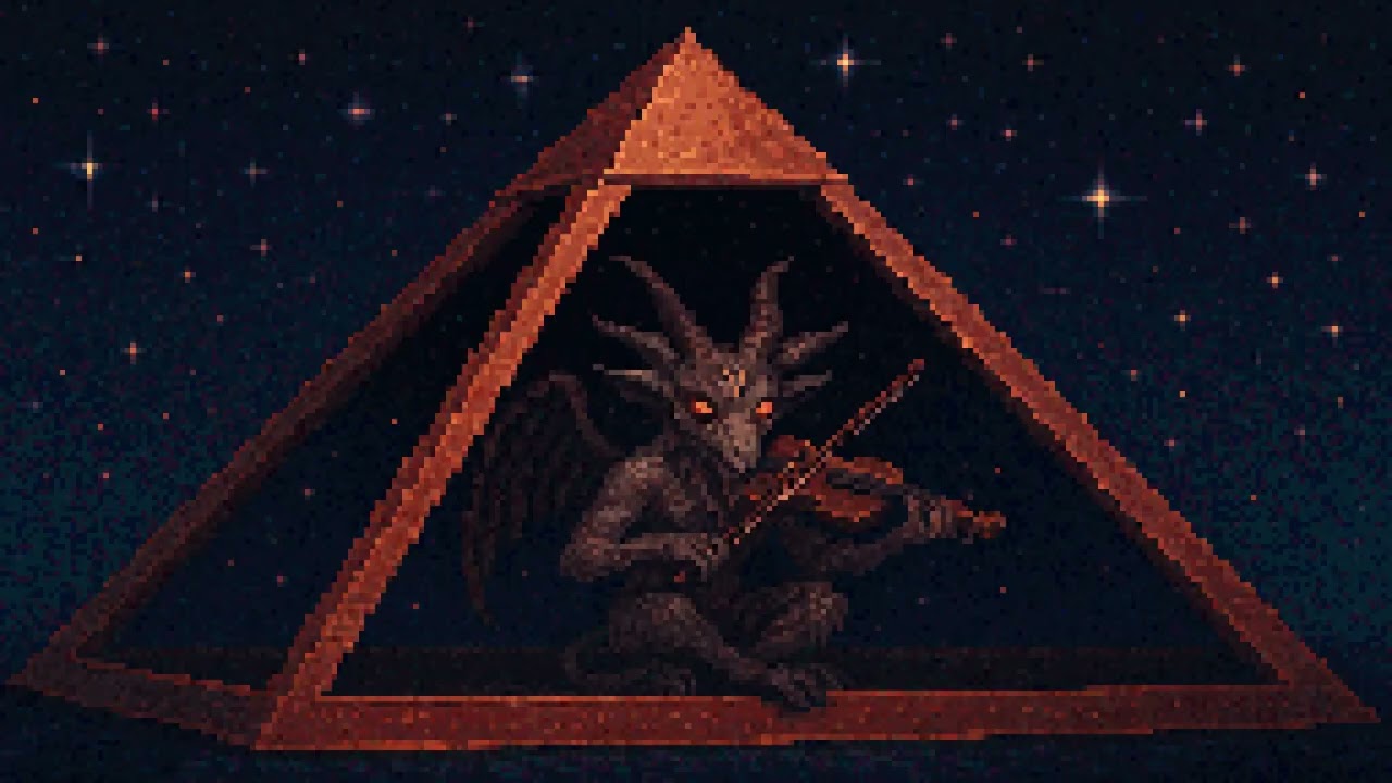 Étude Violin | Neoclassical Violin | 432 HZ | Animated pixelart |