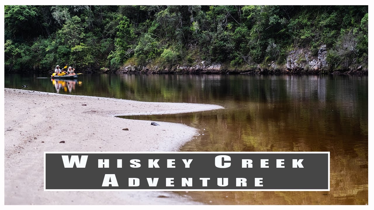 Whiskey Creek Hut adventure , A journey up the Keurbooms river to stay at the overnight hut.