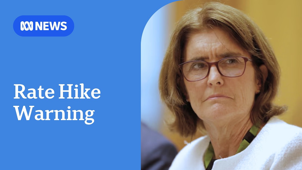 RBA Governor Michele Bullock flags potential rate hike | ABC NEWS