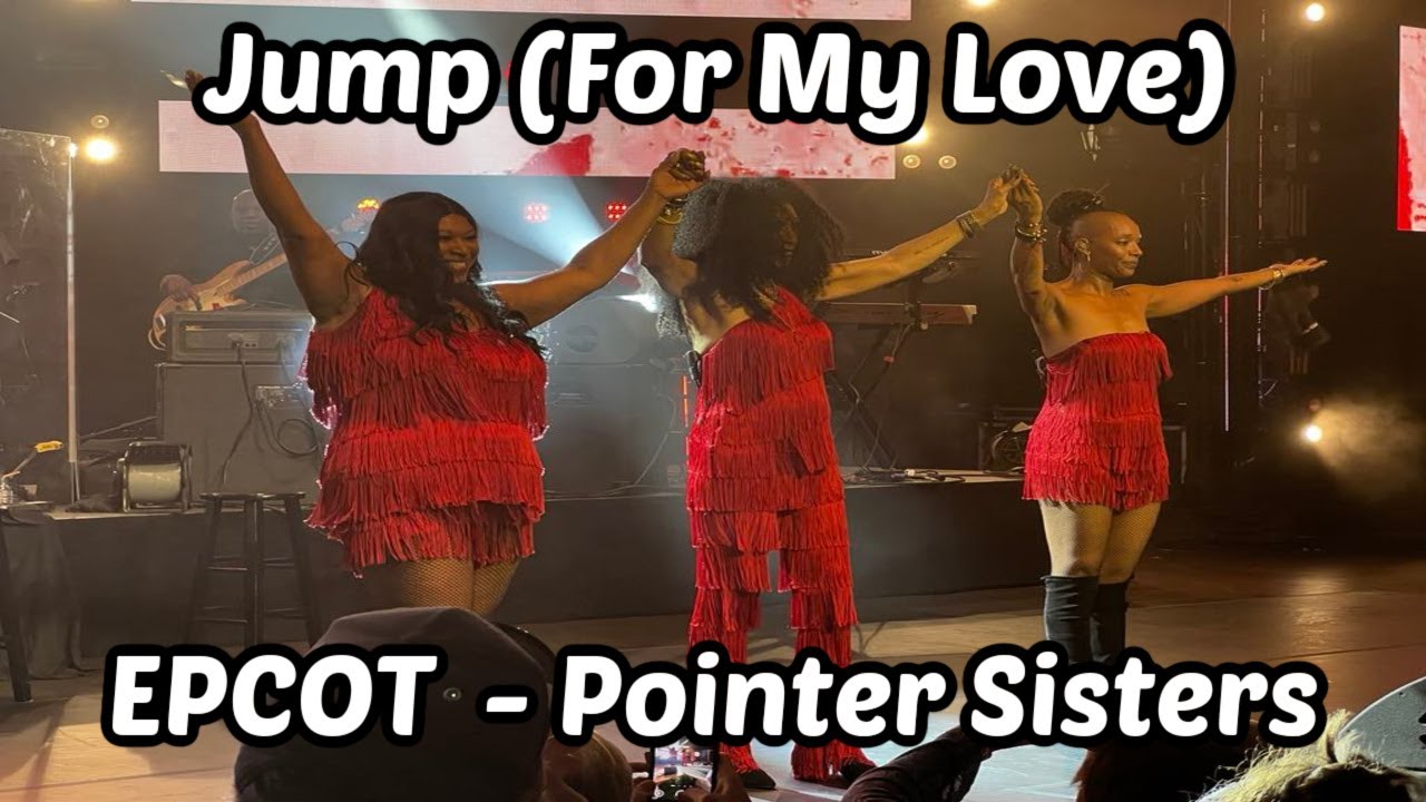 The Pointer Sisters Perform “Jump (For My Love)” LIVE at EPCOT | Garden Rocks Concert 2025 🎤🎶