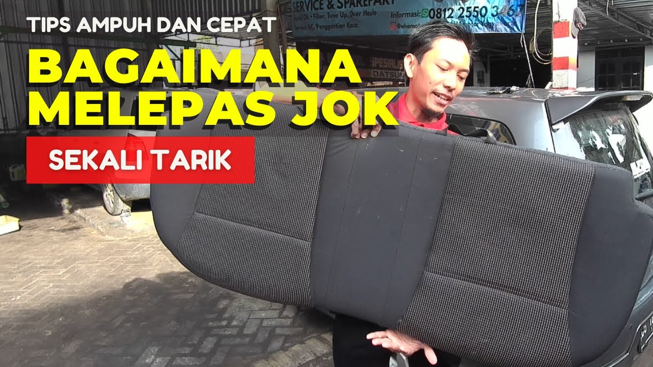 Melepas Jok Belakang Mobil dengan Mudah dan Cepat