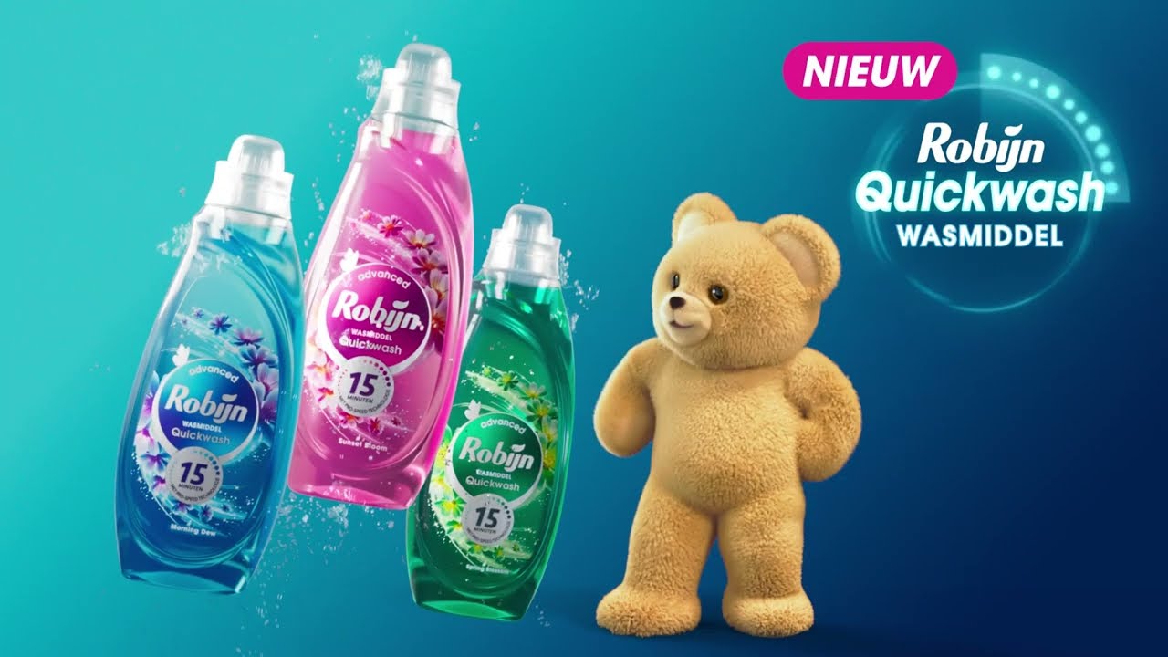 Nieuw: Robijn Quickwash- speciaal voor korte wasjes