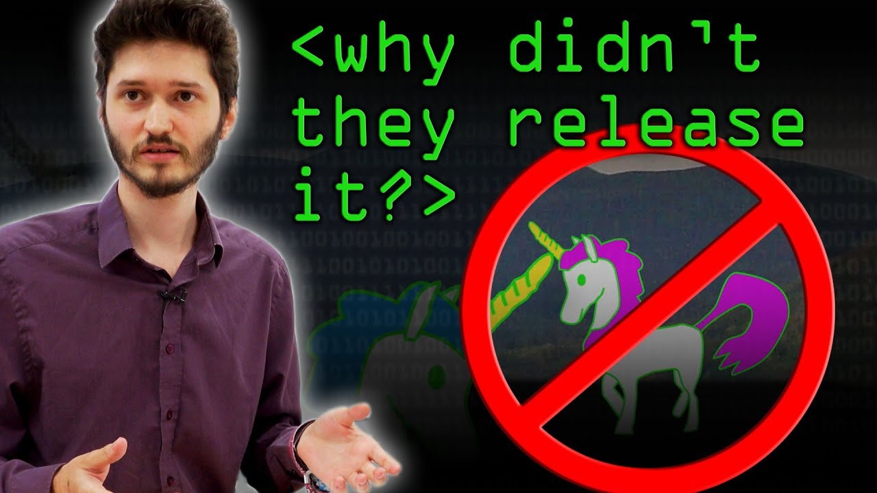 GPT-2: Why Didn't They Release It? - Computerphile