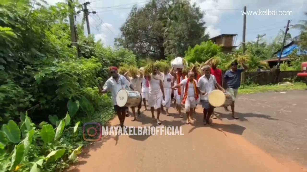Navyachi puja 2022🌾🌾नव्याची पूजा ०२|१०|२०२२ || Shree MayaKelbai Panchaytan Devasthan, Maem