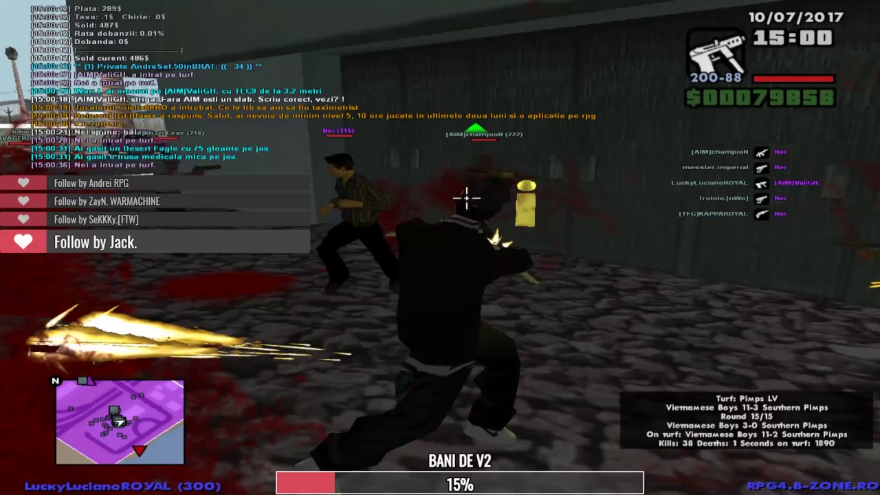 LuckyLuciano @RPG4 B-Zone Wars