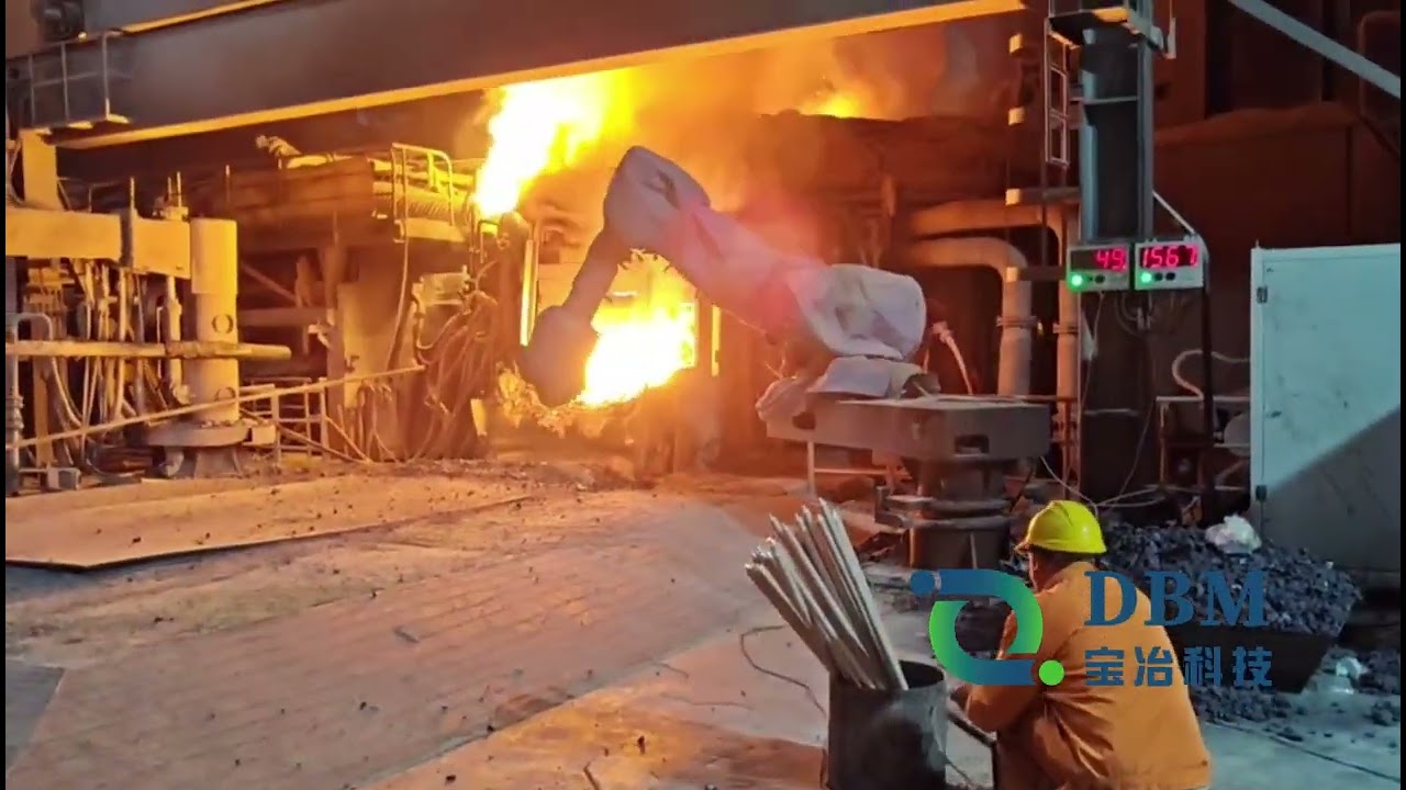 Robotic Temperature Sampling for EAF Steelmaking - Ensure safety of workers and quality of steel