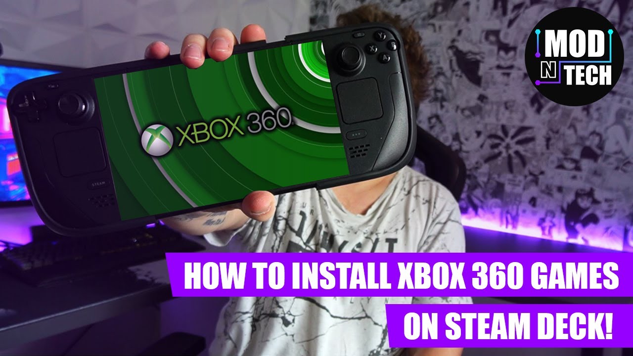HOW TO PLAY XBOX 360 GAMES ON STEAM DECK! With Best Settings and Patches