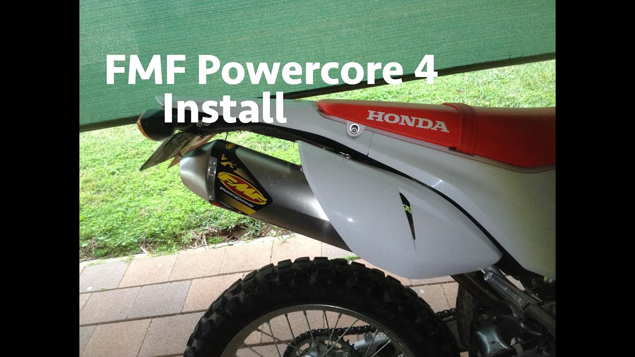 FMF Powercore 4 Exhaust Install - CRF250L