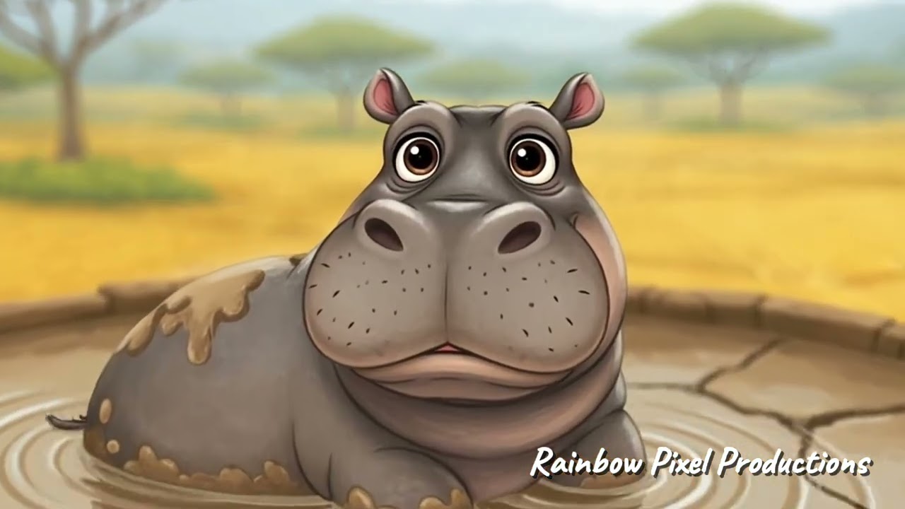 Beezze the Zebra and the First Rain  | A Gentle Animal Story for Kids