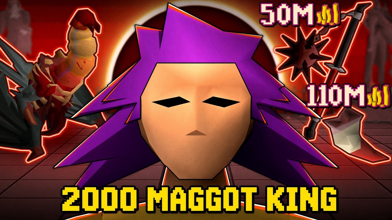 LOOT FROM 2000 MAGGOT KING (OSRS)