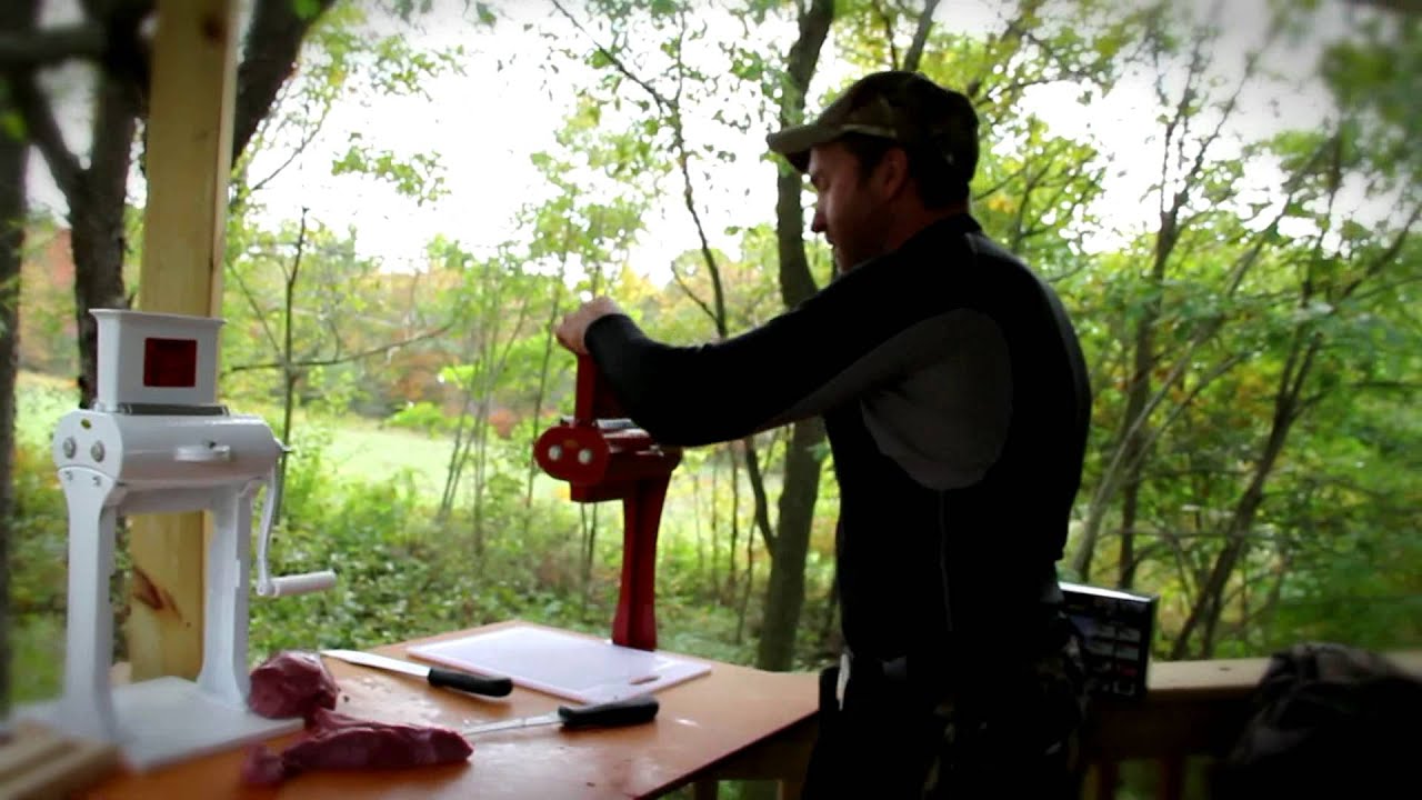 Venison Cubed Steaks and Jerky With Weston Meat Cuber Tenderizer & Jerky Slicers