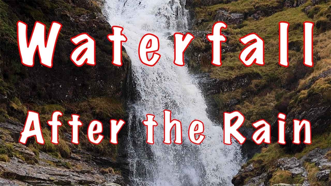 Waterfall - After the Rain - Landscape Photography