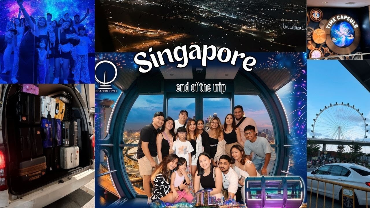 SG Diaries: ( end of the trip ) Singapore Flyer & Airport