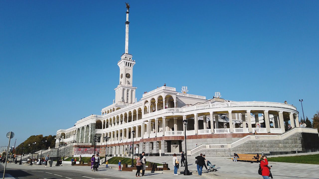 ⁴ᴷ⁶⁰ Прогулка по Москве: Северный Речной Вокзал и Парк Дружбы