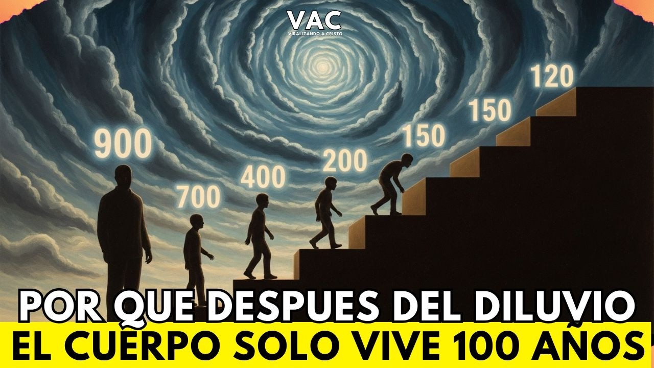 Si te preguntas por qué el cuerpo humano desde el diluvio solo vive 120 años…esta es la razón