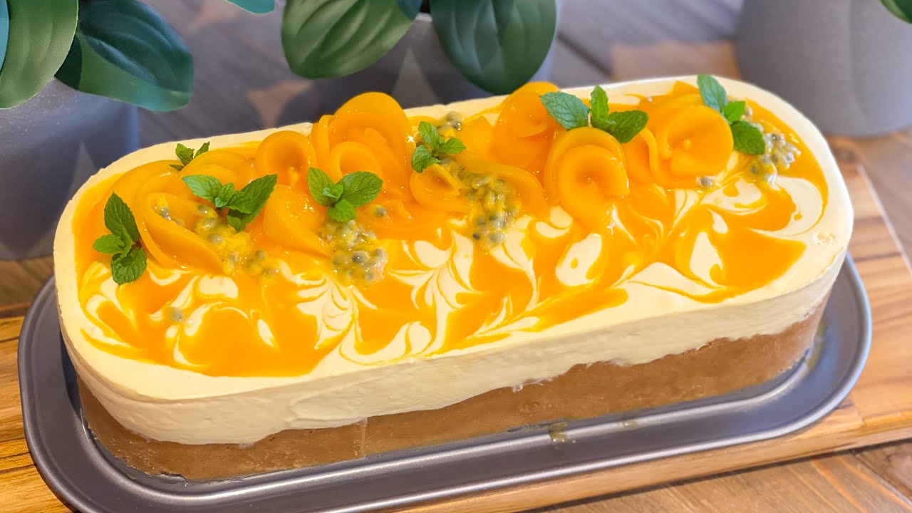 CHEESE CAKE SIN HORNO DE DURAZNO