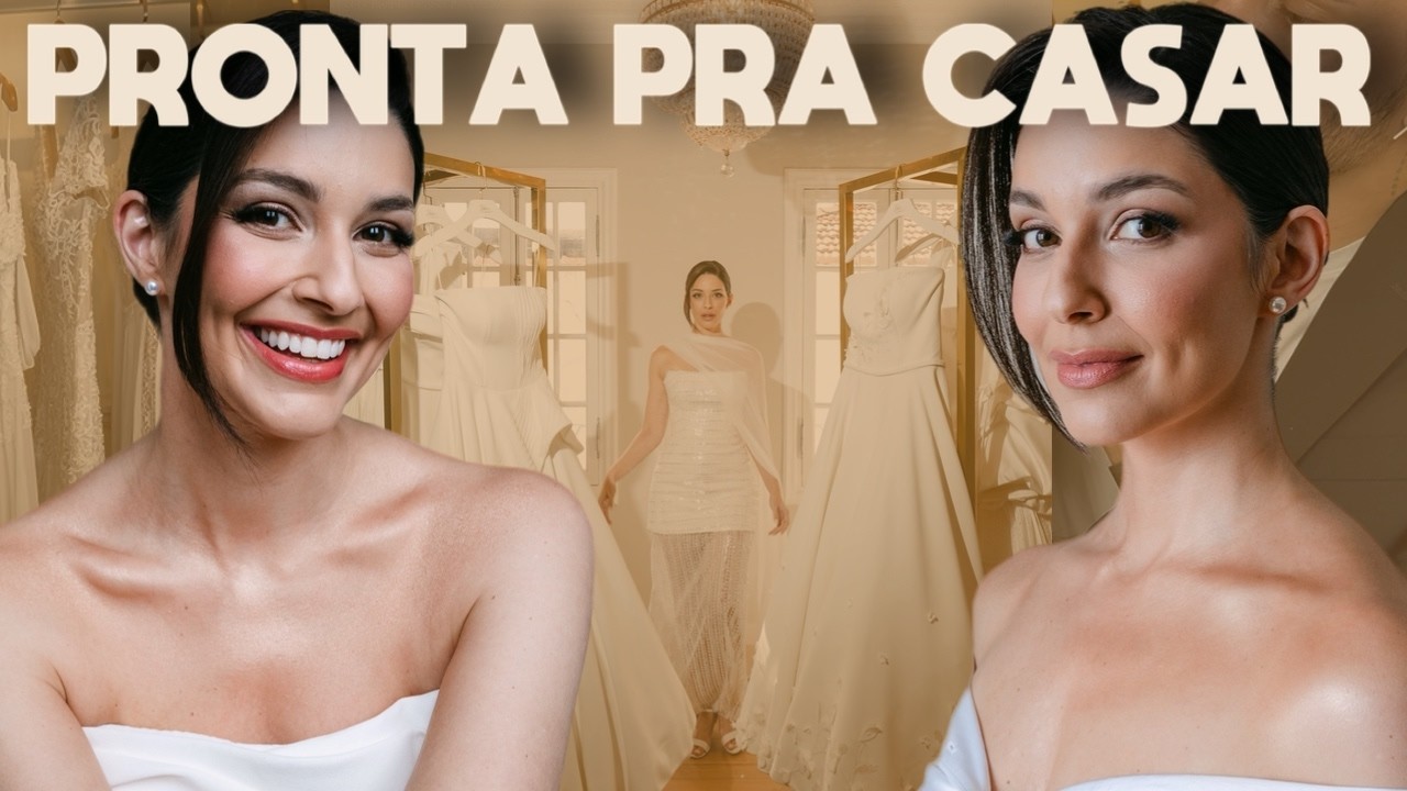 DIA DE NOIVA COMPLETO: MINHA TRANSFORMAÇÃO COM MAQUIADOR PROFISSIONAL