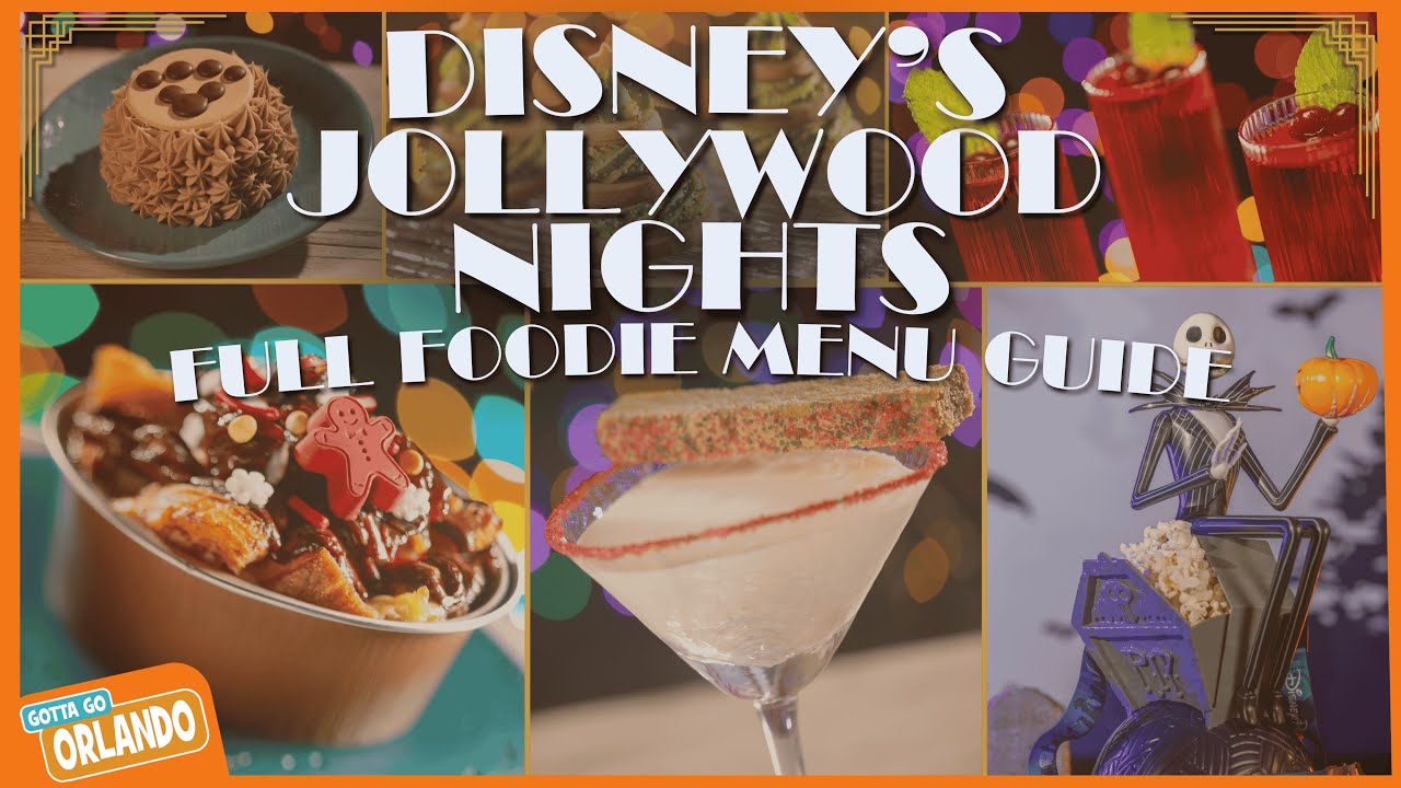 2025 Disney's JollyWood Nights FULL Foodie guide!!