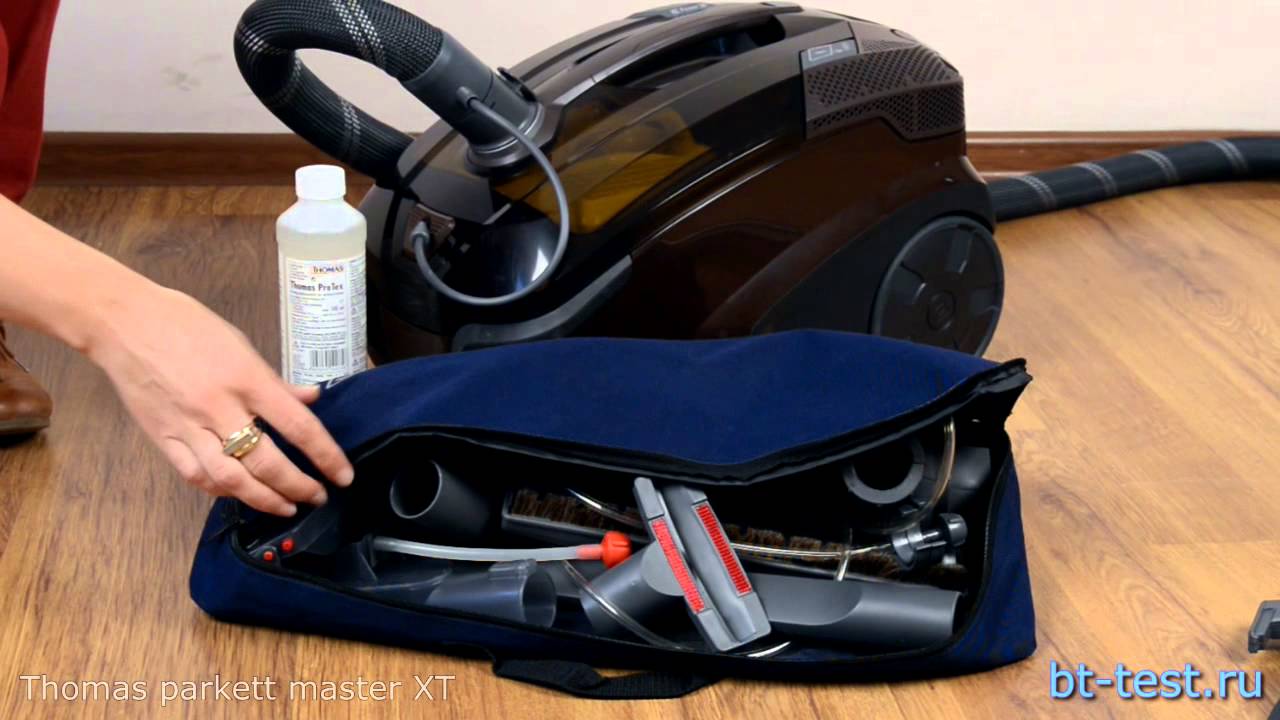 Тест пылесоса THOMAS PARKETT MASTER XT: освобождение от пыли