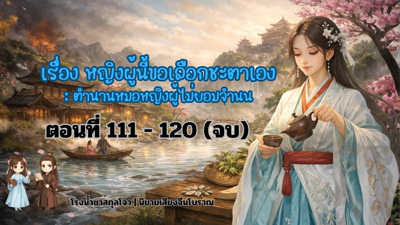 หญิงผู้นี้ขอเลือกชะตาเอง EP 111-120 ตำนานหมอหญิงผู้ไม่ยอมจำนน (นิยายเสียงจีนโบราณ)
