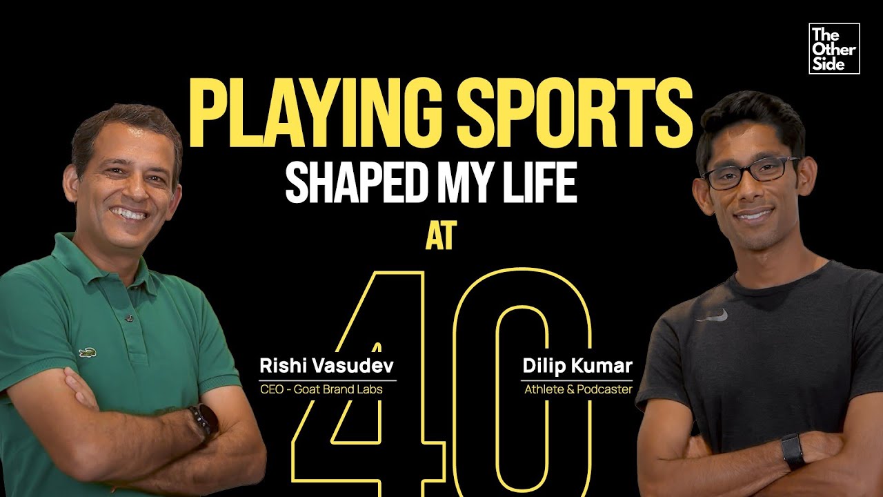 Playing sports and scaling billion dollar businesses. Rishi Vasudev CEO of GOAT brands