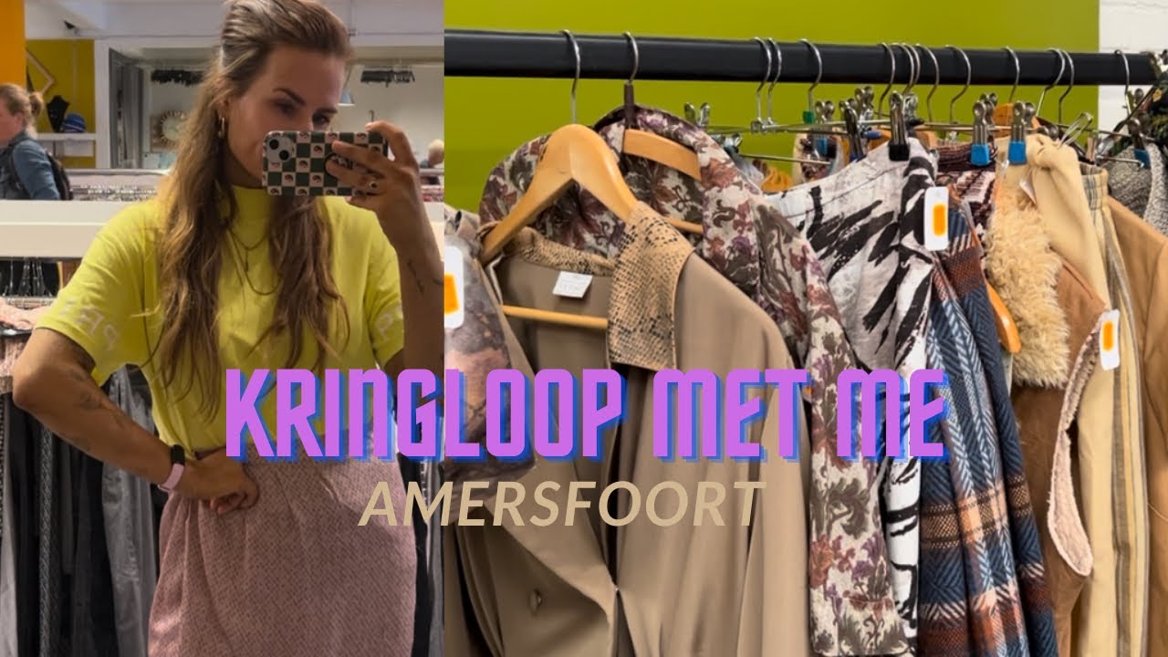 Kringloop met me in Amersfoort // vintage-afdeling en heel veel passen!