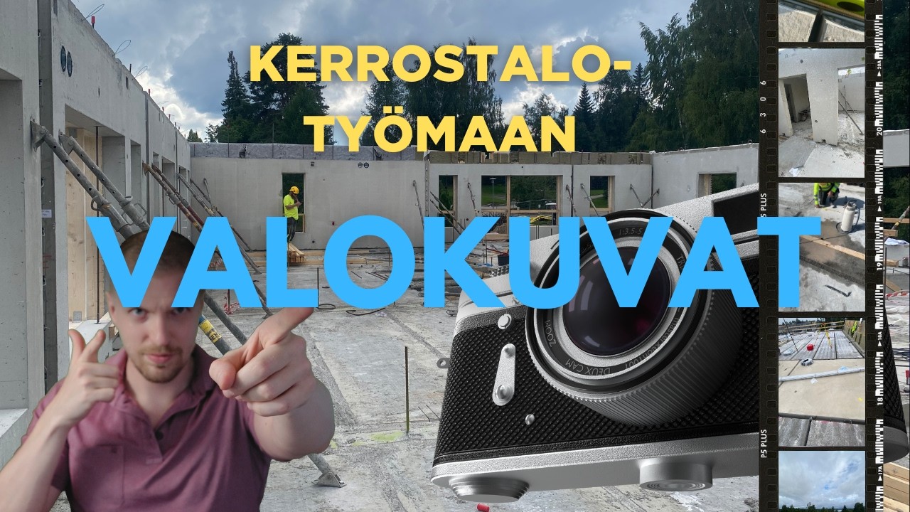Kerrostalon Runkovaihe TYÖMAAN VALOKUVAT
