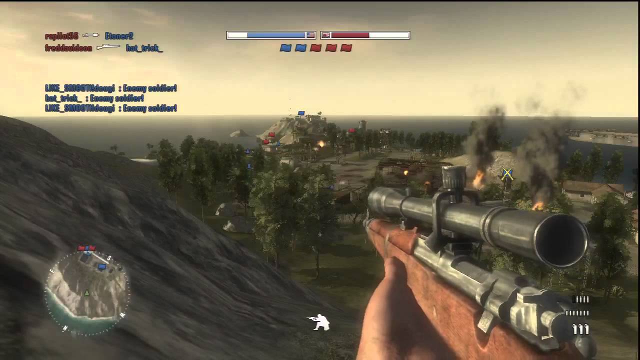 050911 Battlefield:1943 Gameplay (Sniper)