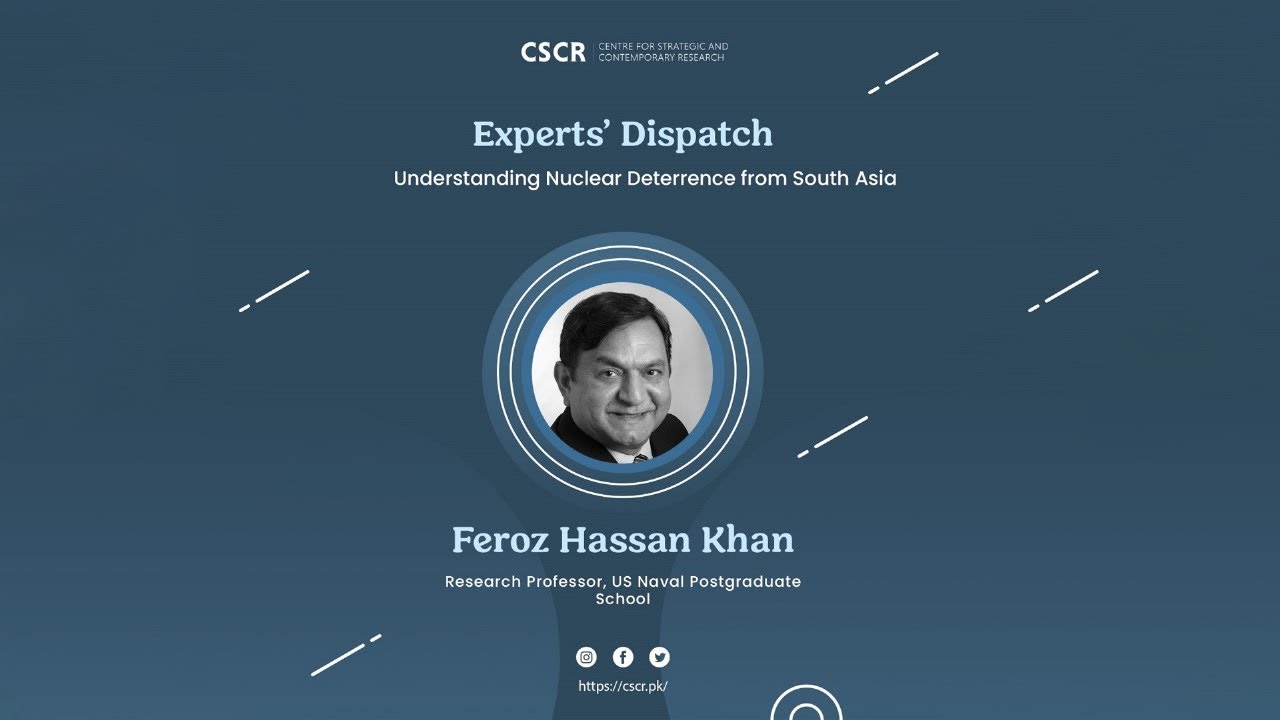 Dispatch 19 - Feroz Hassan Khan on Understanding Nuclear Deterrence from South Asia